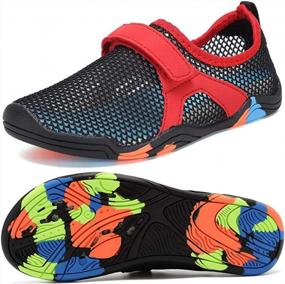 img 3 attached to CIOR Kids Water Shoes - Легкие кроссовки Aqua для спорта и легкой атлетики (Toddler, Little Kid, Big Kid)