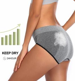img 1 attached to Stay Comfortable All Day Long With Annenmy Women'S Seamless Hipster Panties - Sport Wicking And Breathable Underwear (5-Pack)