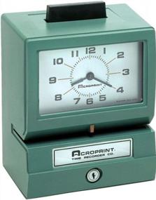 img 2 attached to Heavy Duty Manual Time Recorder - Acroprint 125RR4: Month, Date, Hour (0-23) & Hundreths Clock