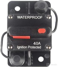 img 4 attached to Circuit Breaker Waterproof Trolling Resettable Replacement Parts