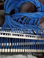 img 1 attached to Pack Of 24 GearIT Cat 6 Ethernet Cables - 2Ft Blue Cat6 Patch Cables For Networks, Internet, And More review by Gerald Munajj