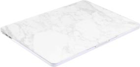 img 1 attached to Protect Your MacBook Pro 13 Inch With UESWILL Marble Case – M2 M1 2022 2021-2016 A2338 A2289 A2251 A2159 A1989 A1706 A1708