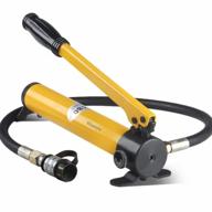 effortlessly power your hydraulic tools: huanyu cp-180 manual hydraulic pump logo
