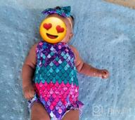 img 1 attached to Cute Pineapple Printed Baby Girl One Piece Swimsuit - Backless Halter Swimwear For Infants 3-24 Months review by Jack Harrell