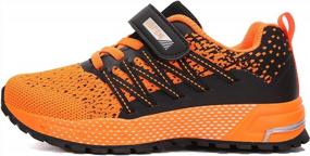 img 1 attached to KUBUA Kids Running Shoes: Lightweight, Breathable Sneakers For Boys & Girls!