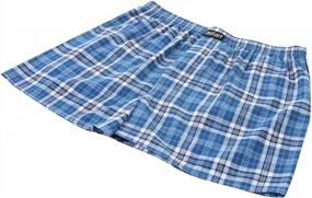 img 3 attached to Ultimate Comfort: LAETAN Men'S 4 Pack Soft Cotton Poplin Boxers, Woven Boxer Shorts, Boxer Briefs