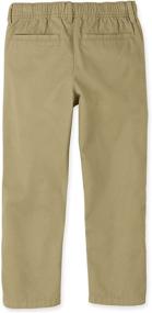 img 2 attached to 👖 Black Chino Pants for Boys at Children's Place - Boys' Clothing