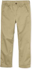 img 4 attached to 👖 Black Chino Pants for Boys at Children's Place - Boys' Clothing