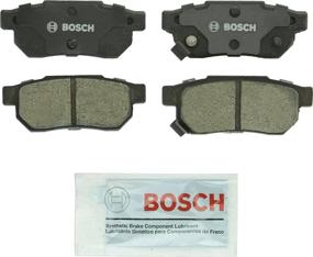 img 1 attached to Bosch BC374 QuietCast Premium Ceramic Disc Brake Pad Set For Acura: 1990-1991 Integra