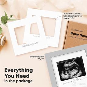 img 3 attached to 🤰 Capture the Miracle of Life with Our Modern Ultrasound Frame - Perfect for Expecting Parents, Pregnancy Announcements, and First-Time Dad Gifts!