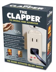 img 2 attached to The Clapper Smart Home Technology - Original Sound Activated On/Off Light Switch Device For Kitchen, Bedroom, TV, And Appliances - 120V Wall Plug - As Seen On TV Home Gift - Optimize Your Home!