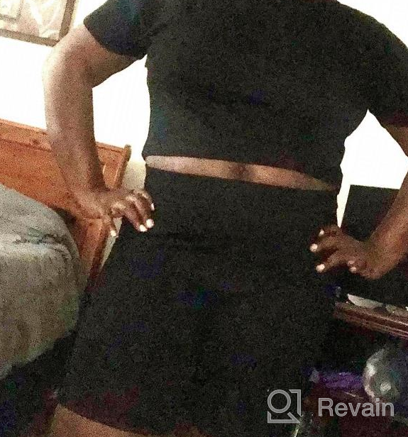 img 1 attached to High-Waist Biker Shorts And Top Set For Women'S Summer Workouts With Convenient Pockets By Cailami review by Kelly Kunkel