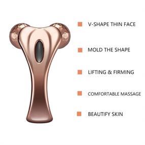 img 3 attached to Revitalize And Sculpt Your Skin With MiSMON'S 3D Roller Face And Body Massager!