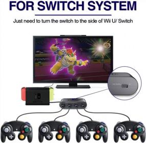 img 1 attached to Адаптер контроллера BENGOO 3-в-1 для Nintendo Switch, ПК, Wii U — полная совместимость с Super Smash Bros — драйвер не требуется!