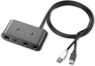 3-in-1 bengoo controller adapter for nintendo switch, pc, wii u - super smash bros ultimate compatible - no driver needed! logo