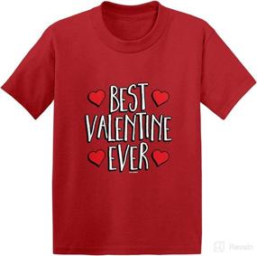 img 4 attached to ❤️ Top Valentine's Gift: Adorable Heart Love Baby/Toddler Cotton Jersey T-Shirt