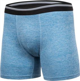 img 2 attached to 2-Pack Gildan Men'S Performance DriftKnit Modern Boxer Briefs Underwear