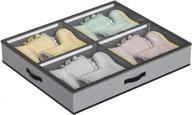 maximize your closet space with soledi underbed shoes storage - adjustable dividers for easy organization logo