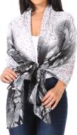 sakkas cqsxs 1 featherweight patterned versitile women's accessories ~ scarves & wraps logo