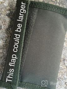 img 5 attached to Рothco Nylon Commando Wallet Черный: Компактный и прочный необходимый для тактического применения.