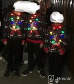img 5 attached to 🎄 Tstars Christmas Sweater Sweatshirt Medium Boys' Clothing: Stylish and Cozy Festive Attire