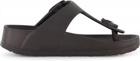 img 1 attached to Kid'S Comfortable Ella-K EVA Slide Sandal With Cushioning Technology