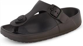 img 4 attached to Kid'S Comfortable Ella-K EVA Slide Sandal With Cushioning Technology