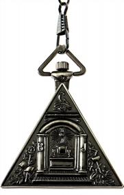 img 1 attached to Triangular Square Compass Antique Freemason