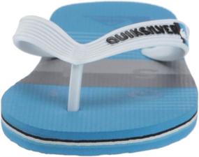 img 3 attached to Quiksilver Molokai Print Youth Flip Flop Boys' Shoes : Sandals