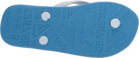 img 1 attached to Quiksilver Molokai Print Youth Flip Flop Boys' Shoes : Sandals