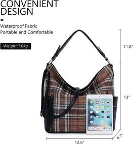 img 3 attached to Handbag Designer Handbags Shoulder Crossbody Women's Handbags & Wallets in Hobo Bags