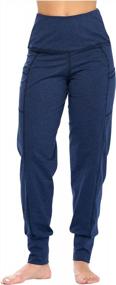 img 4 attached to Stay Comfortable And Stylish With Undersummers' Wide Waist Band Jogger For Women - 28" Inseam