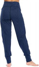 img 3 attached to Stay Comfortable And Stylish With Undersummers' Wide Waist Band Jogger For Women - 28" Inseam