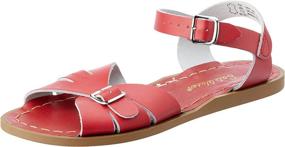 img 4 attached to Unisex-Child Salt Water Sandals Classic Flat Sandal