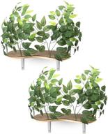 on2pets cat furniture canopy shelves - optimal for climbing, play, and relaxation, set of 2 logo