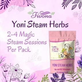 img 2 attached to Transform Your Home Into A Spa With FIVONA'S Pink Magic Yoni Steam Herbs - Natural Detox And PH Balance Support