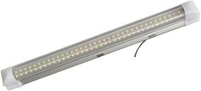 img 3 attached to 🚐 12V 72-LEDs Interior Light Bar with Natural White Switch - RV Camper Trailer Marine Indoor Strip Light - 12 Volt Hardwire Under Cabinet Light