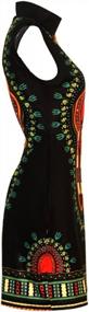 img 1 attached to Bohemian Dashiki Tribal Midi Dresses From SheKiss | Vintage African Attire With Traditional Ethnic Flair