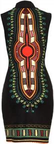 img 3 attached to богемные платья миди Dashiki Tribal от SheKiss | Винтажная африканская одежда с традиционным этническим колоритом