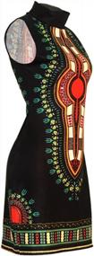 img 2 attached to Bohemian Dashiki Tribal Midi Dresses From SheKiss | Vintage African Attire With Traditional Ethnic Flair