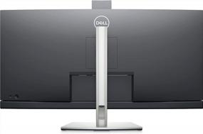 img 2 attached to Dell C3422WE Curved Screen Monitor 60Hz, Removable Stand, 3H Surface Hardness, Anti-Glare, Security Lock, ‎34 Curved Video Conferencing Monitor,C3422WE