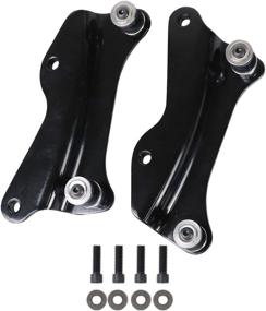 img 1 attached to 🔧 DSISIMO 4 Point Docking Hardware Kit – Compatible with Touring Models Street Glide, Electra Glide, Road Glide, Road King (2014-2022) – Replaces 52300353, Black