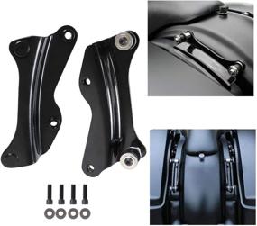 img 4 attached to 🔧 DSISIMO 4 Point Docking Hardware Kit – Compatible with Touring Models Street Glide, Electra Glide, Road Glide, Road King (2014-2022) – Replaces 52300353, Black