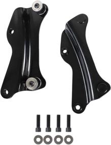 img 2 attached to 🔧 DSISIMO 4 Point Docking Hardware Kit – Compatible with Touring Models Street Glide, Electra Glide, Road Glide, Road King (2014-2022) – Replaces 52300353, Black