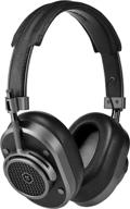 🎧 ultimate studio experience: master & dynamic mh40 wireless over ear headphones - noise isolating with mic - professional studio headphones with bluetooth capability логотип