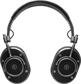 img 1 attached to 🎧 Ultimate Studio Experience: Master & Dynamic MH40 Wireless Over Ear Headphones - Noise Isolating with Mic - Professional Studio Headphones with Bluetooth Capability