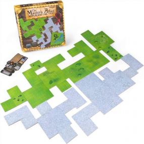 img 1 attached to The Master'S Atlas Grid TilesReversible Dry Wet Erase Battle MapRPG Tabletop Grid All Maps — 88 плиток и 248 жетонов