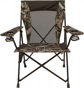 img 3 attached to Kijaro Dual Lock Mossy Oak Chair: Secure And Comfortable Seating For Outdoorsmen
