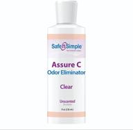 🌬️ powerful 8 oz safe n' simple assure c odor eliminator liquid - say goodbye to unpleasant odors! логотип