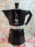 img 1 attached to Bialetti 1-Cup Moka Pot: Authentic Aluminum Silver Espresso Maker review by Damyanti Negi ᠌